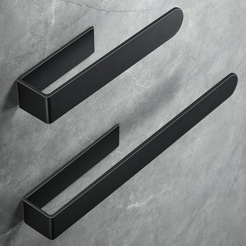 Lisslune | Modern Towel Ring Bathroom Hardware Set Stainless Steel/Black Bath Hardware Set