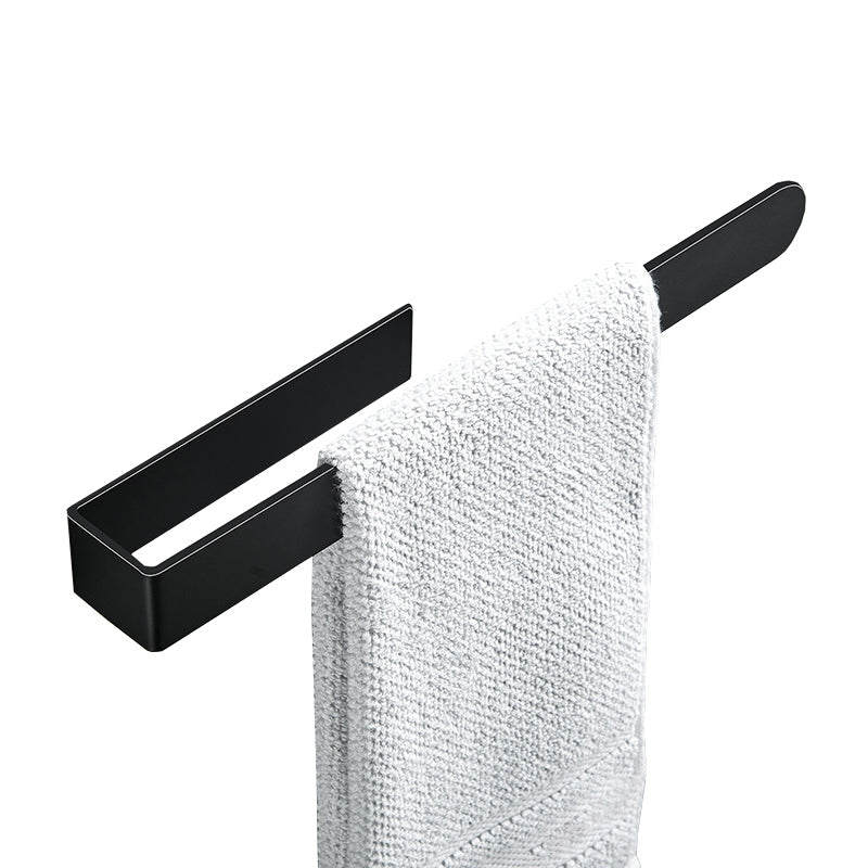 Lisslune | Modern Towel Ring Bathroom Hardware Set Stainless Steel/Black Bath Hardware Set