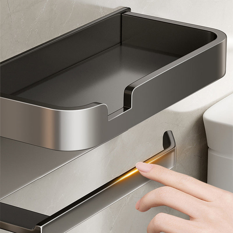 Lisslune | Modern Style Aluminum Single Bathroom Accessories Set Paper Holder
