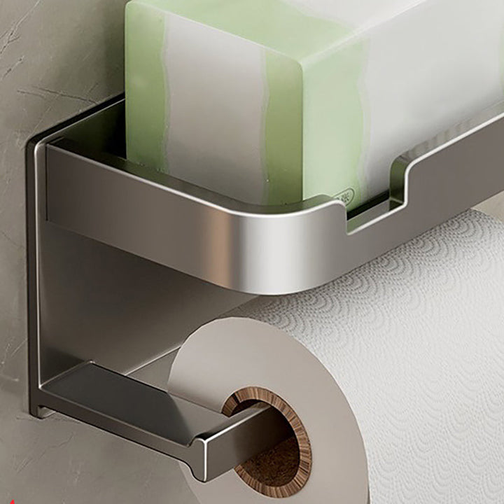 Lisslune | Modern Style Aluminum Single Bathroom Accessories Set Paper Holder
