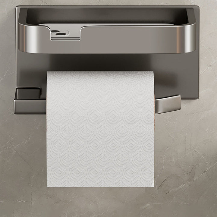 Lisslune | Modern Style Aluminum Single Bathroom Accessories Set Paper Holder
