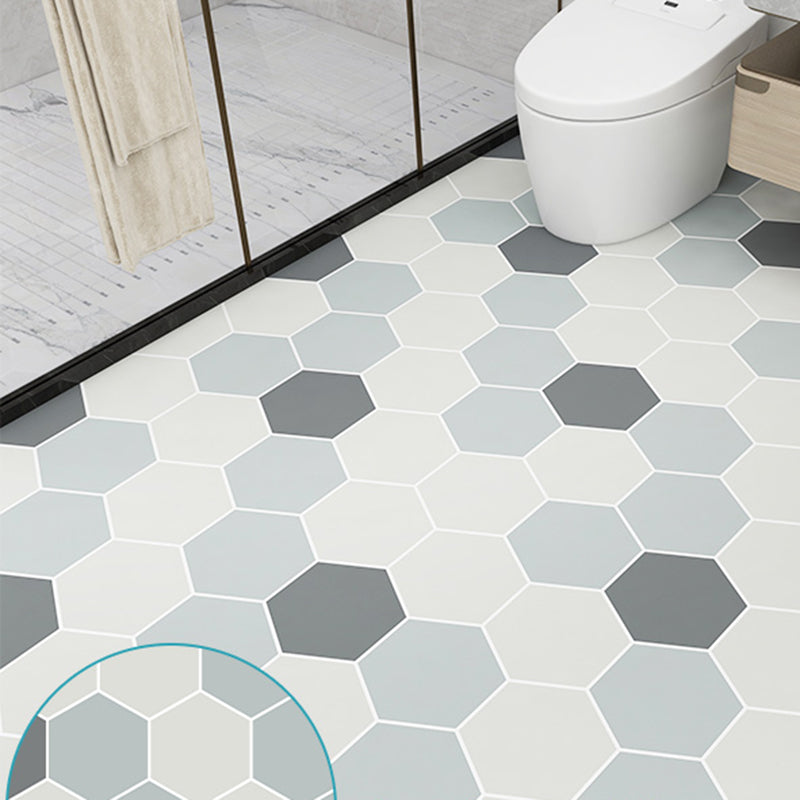 Lisslune | Bathroom 3.5 mm Vinyl Floor Square Peel and Stick PVC Flooring