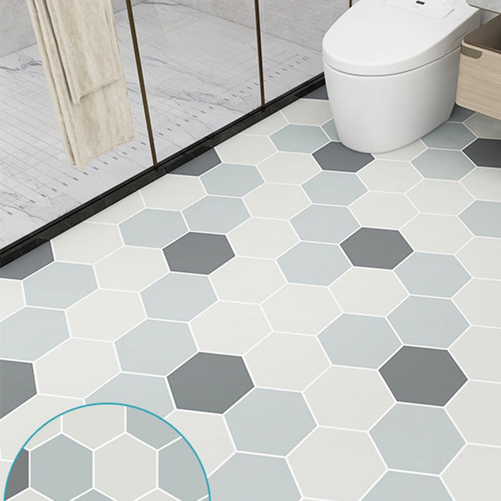 Lisslune | Bathroom 3.5 mm Vinyl Floor Square Peel and Stick PVC Flooring