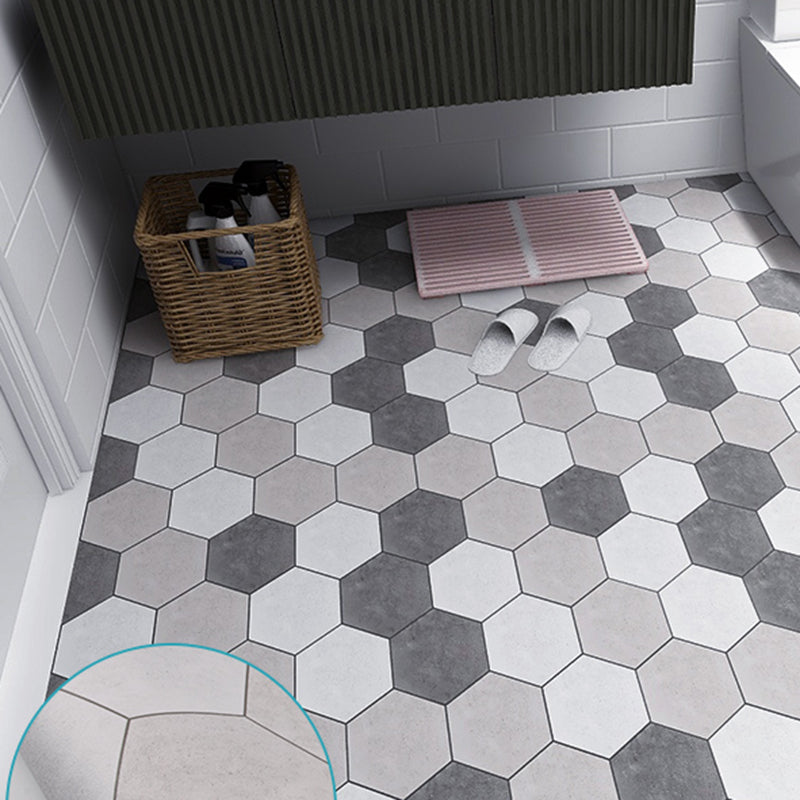 Lisslune | Bathroom 3.5 mm Vinyl Floor Square Peel and Stick PVC Flooring