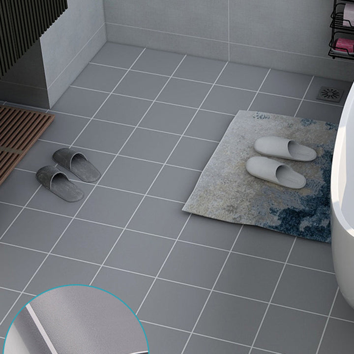 Lisslune | Bathroom 3.5 mm Vinyl Floor Square Peel and Stick PVC Flooring