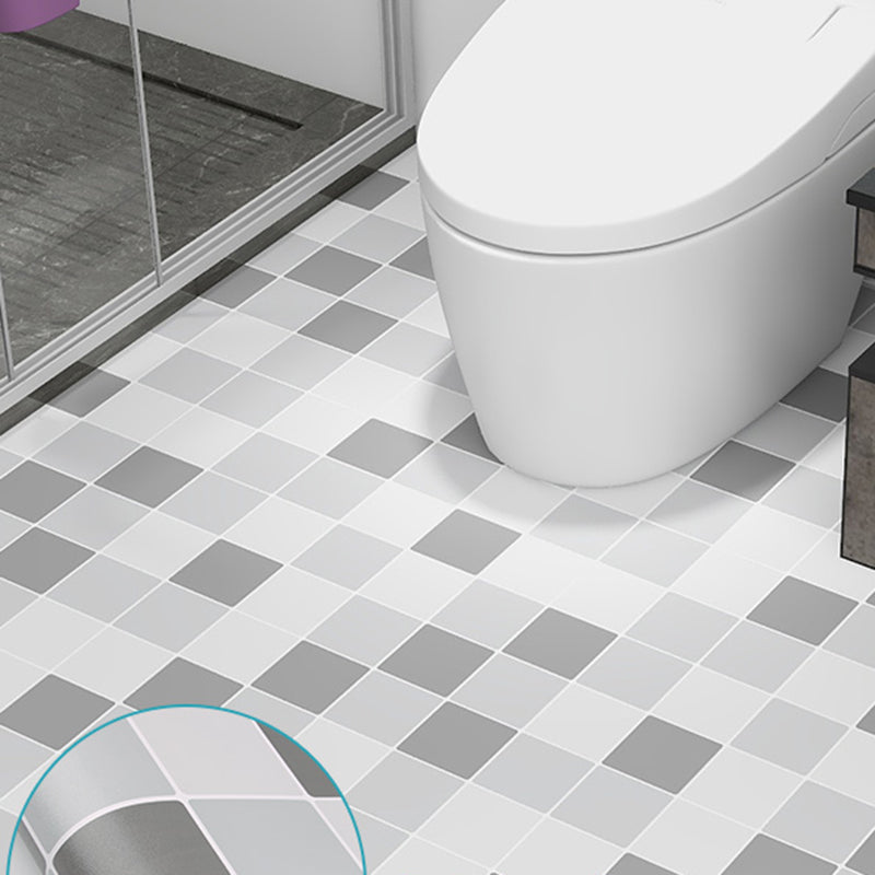 Lisslune | Bathroom 3.5 mm Vinyl Floor Square Peel and Stick PVC Flooring