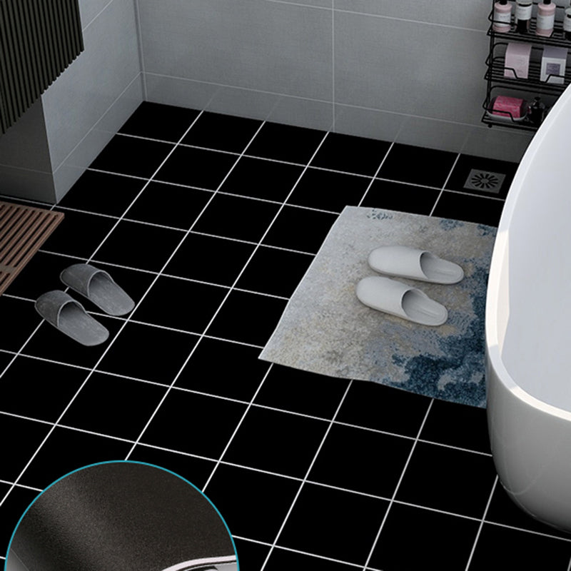 Lisslune | Bathroom 3.5 mm Vinyl Floor Square Peel and Stick PVC Flooring