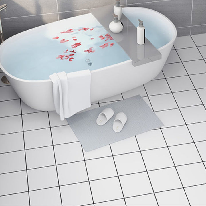 Lisslune | Bathroom 3.5 mm Vinyl Floor Square Peel and Stick PVC Flooring