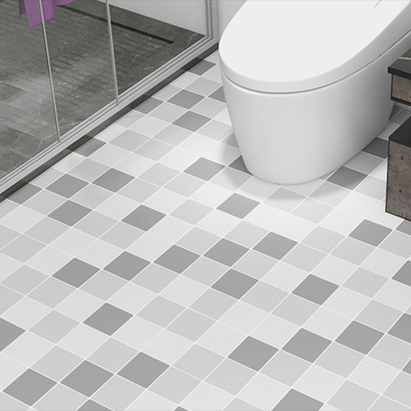 Lisslune | Bathroom 3.5 mm Vinyl Floor Square Peel and Stick PVC Flooring