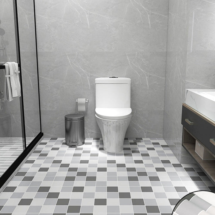 Lisslune | 4 mm thick PVC flooring Living Spaces Smooth Peel & Stick Vinyl Flooring