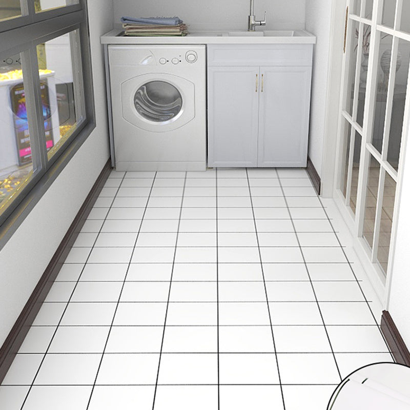 Lisslune | 4 mm thick PVC flooring Living Spaces Smooth Peel & Stick Vinyl Flooring