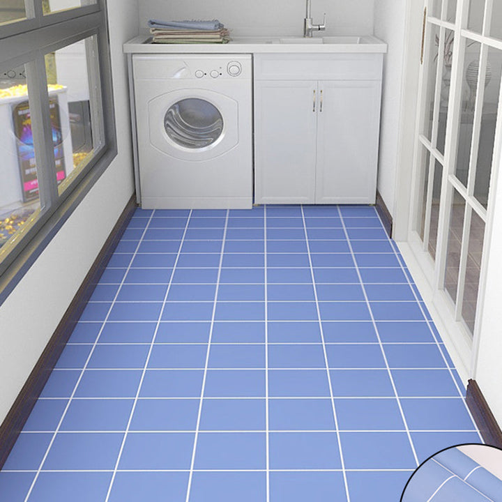 Lisslune | 4 mm thick PVC flooring Living Spaces Smooth Peel & Stick Vinyl Flooring