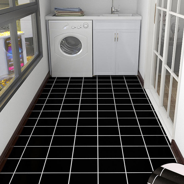 Lisslune | 4 mm thick PVC flooring Living Spaces Smooth Peel & Stick Vinyl Flooring