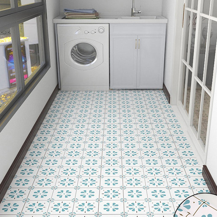 Lisslune | 4 mm thick PVC flooring Living Spaces Smooth Peel & Stick Vinyl Flooring