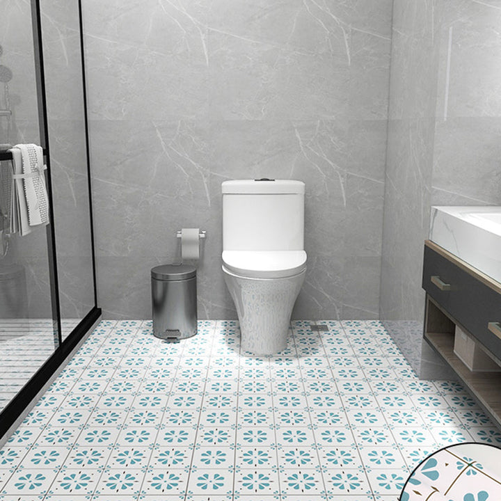 Lisslune | 4 mm thick PVC flooring Living Spaces Smooth Peel & Stick Vinyl Flooring