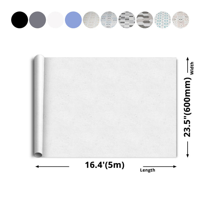 Lisslune | 4 mm thick PVC flooring Living Spaces Smooth Peel & Stick Vinyl Flooring