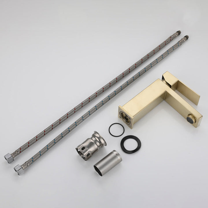 Lisslune | Glam Style Faucet Single Lever Sink Bathroom Fixture