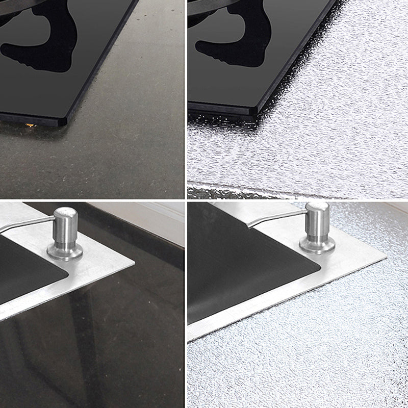 Lisslune | Metal backsplash tiles Peel and Stick Modern Peel and Stick Backsplash Wall Tile