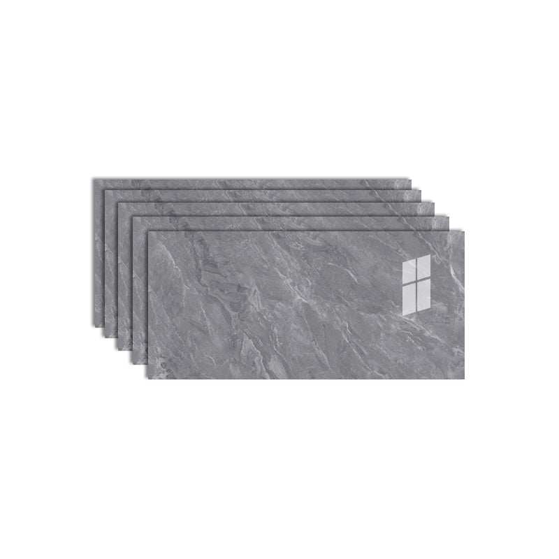 Lisslune | PVC Peel/Stick Wall Tile Rectangular Peel and Stick Wall Tile