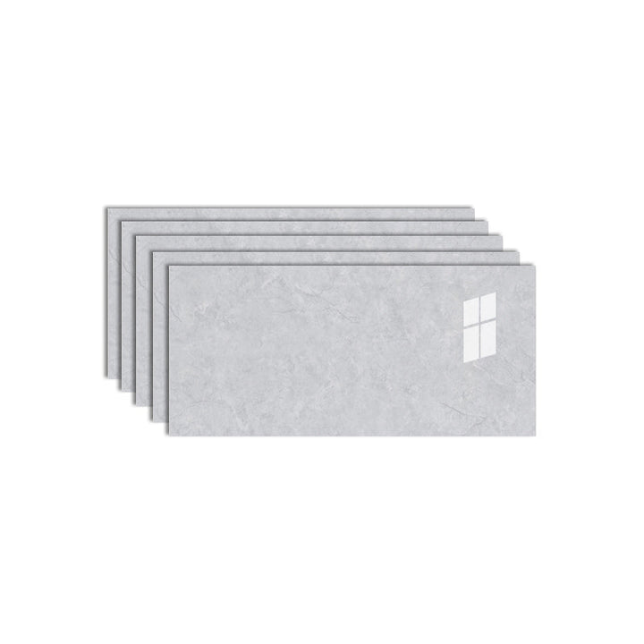 Lisslune | PVC Peel/Stick Wall Tile Rectangular Peel and Stick Wall Tile