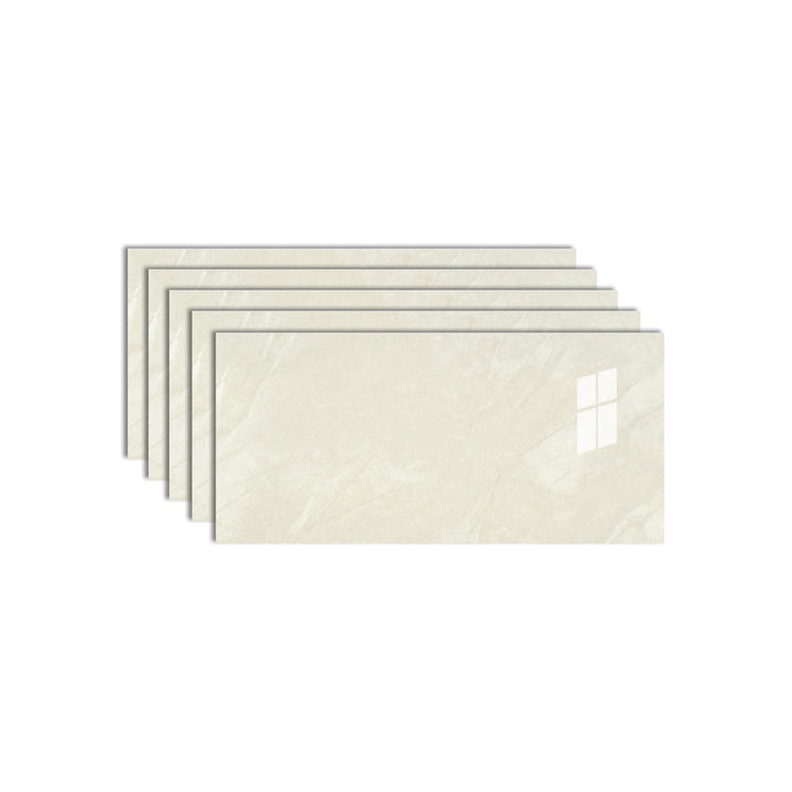 Lisslune | PVC Peel/Stick Wall Tile Rectangular Peel and Stick Wall Tile
