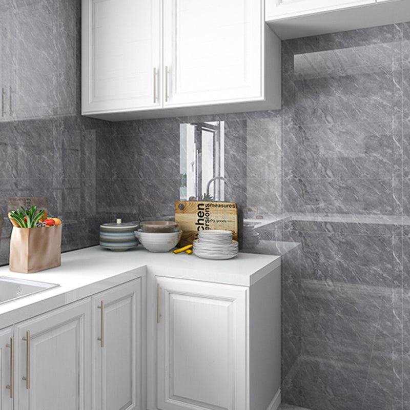 Lisslune | PVC Peel/Stick Wall Tile Rectangular Peel and Stick Wall Tile