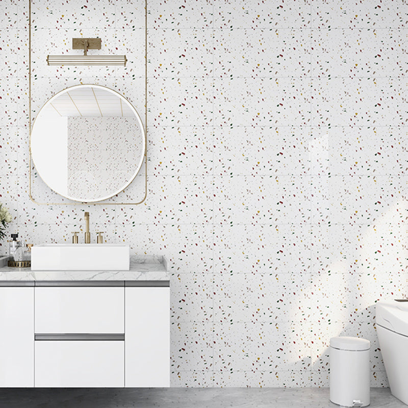 Lisslune | Modern Peel and Stick Back Panel Rectangular Peel and Stick Back Panel Wall Tile