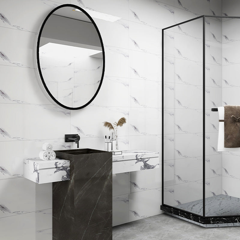 Lisslune | Modern Peel and Stick Back Panel Rectangular Peel and Stick Back Panel Wall Tile