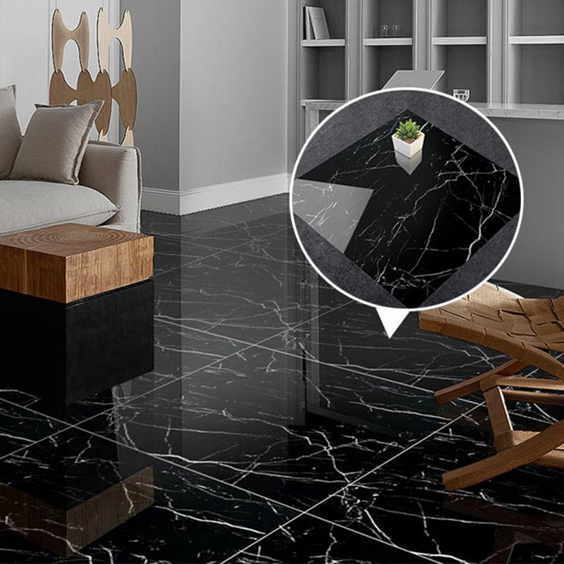 Lisslune | Modern Square Wallpaper Single Tile PVC Peel & Stick Subway Tile for Shower