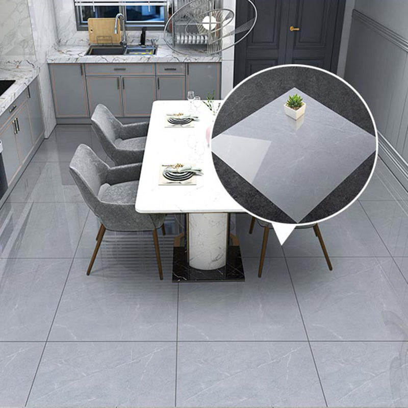 Lisslune | Modern Square Wallpaper Single Tile PVC Peel & Stick Subway Tile for Shower