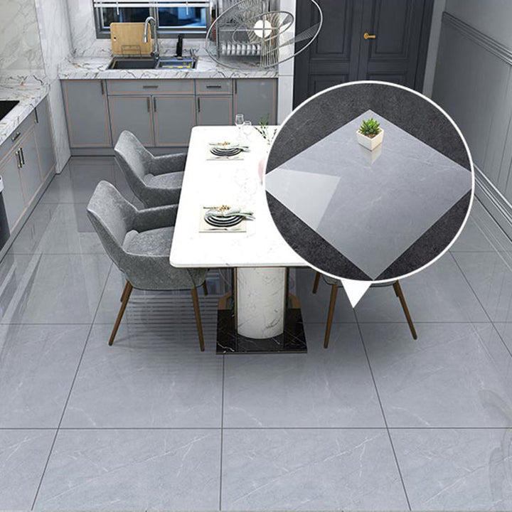 Lisslune | Modern Square Wallpaper Single Tile PVC Peel & Stick Subway Tile for Shower