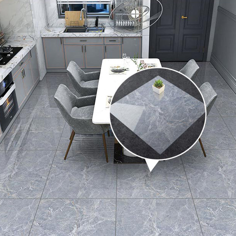 Lisslune | Modern Square Wallpaper Single Tile PVC Peel & Stick Subway Tile for Shower