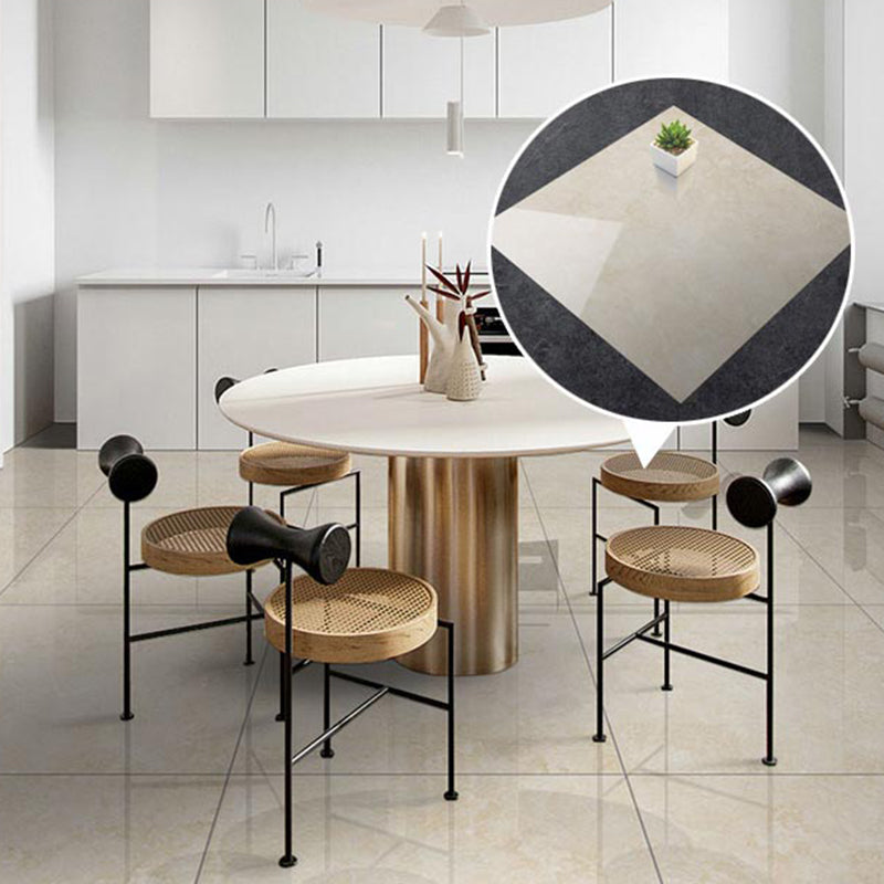Lisslune | Modern Square Wallpaper Single Tile PVC Peel & Stick Subway Tile for Shower