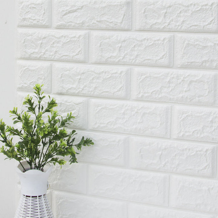 Lisslune | Modern Panel PVC 3D-embossed Self-adhesive Waterproof Interior Cladding