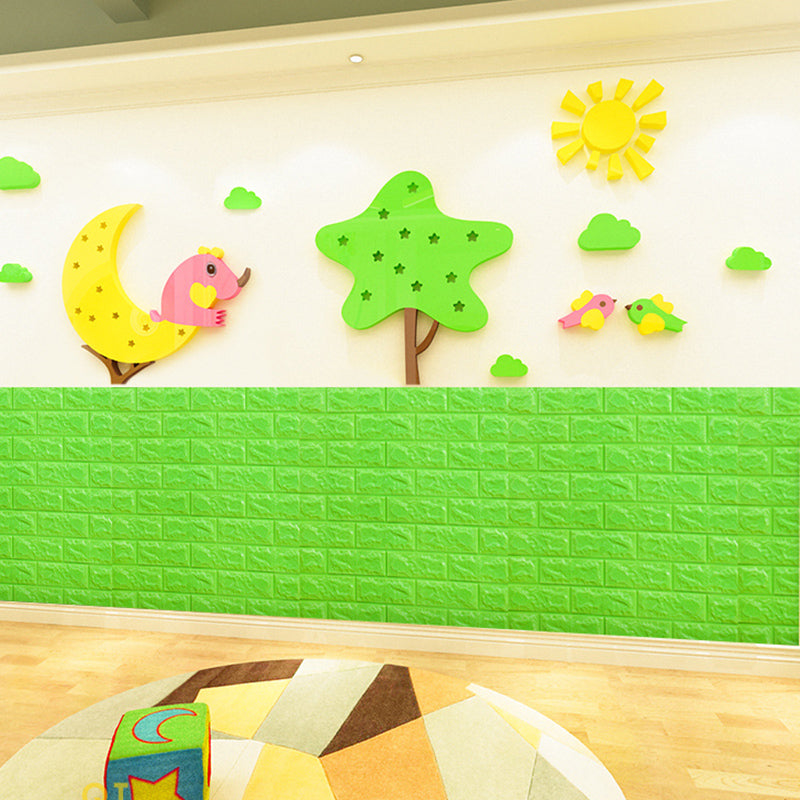 Lisslune | Modern Panel PVC 3D-embossed Self-adhesive Waterproof Interior Cladding