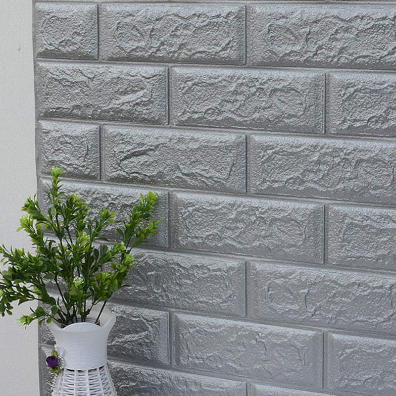 Lisslune | Modern Panel PVC 3D-embossed Self-adhesive Waterproof Interior Cladding