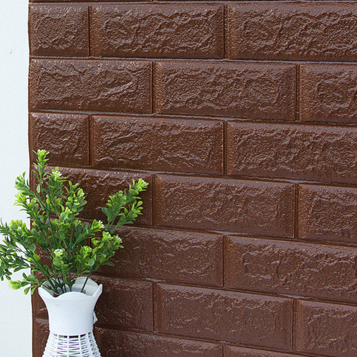 Lisslune | Modern Panel PVC 3D-embossed Self-adhesive Waterproof Interior Cladding