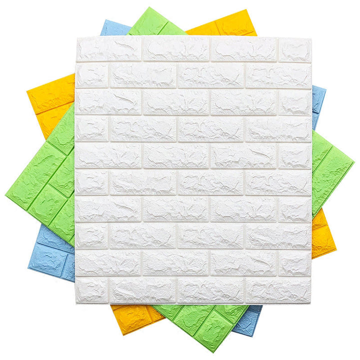 Lisslune | Modern Panel PVC 3D-embossed Self-adhesive Waterproof Interior Cladding