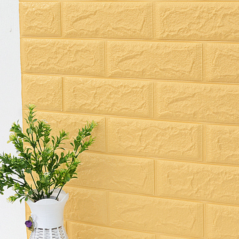 Lisslune | Modern Panel PVC 3D-embossed Self-adhesive Waterproof Interior Cladding