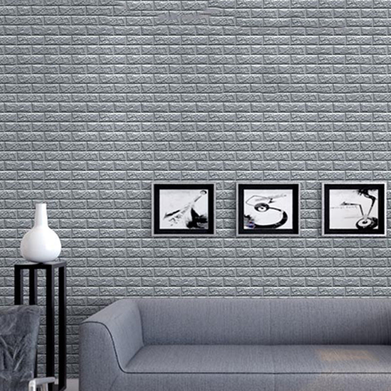 Lisslune | Modern Panel PVC 3D-embossed Self-adhesive Waterproof Interior Cladding