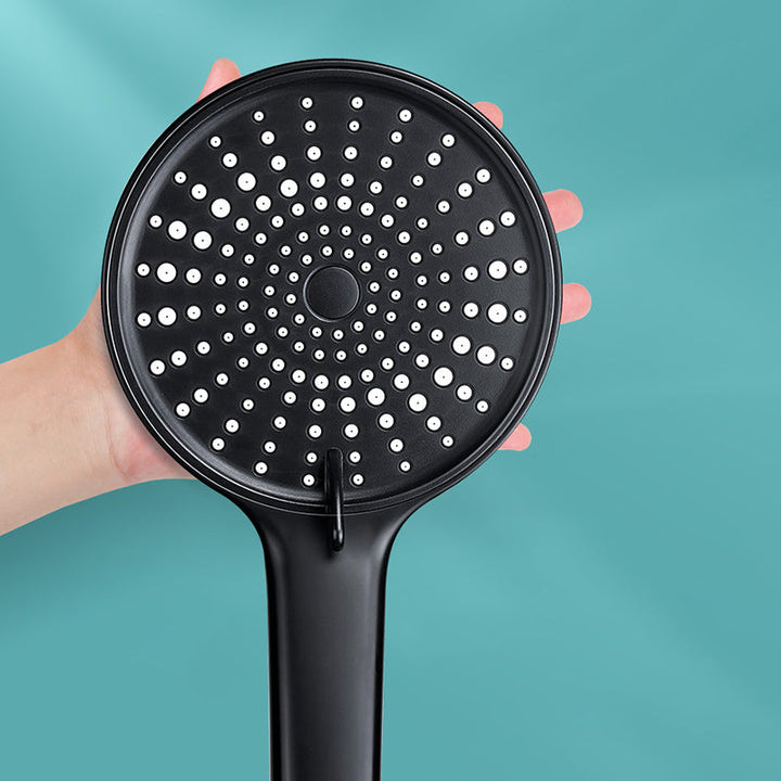 Lisslune | Contemporary Round Shower Head Pure Color Hand Shower