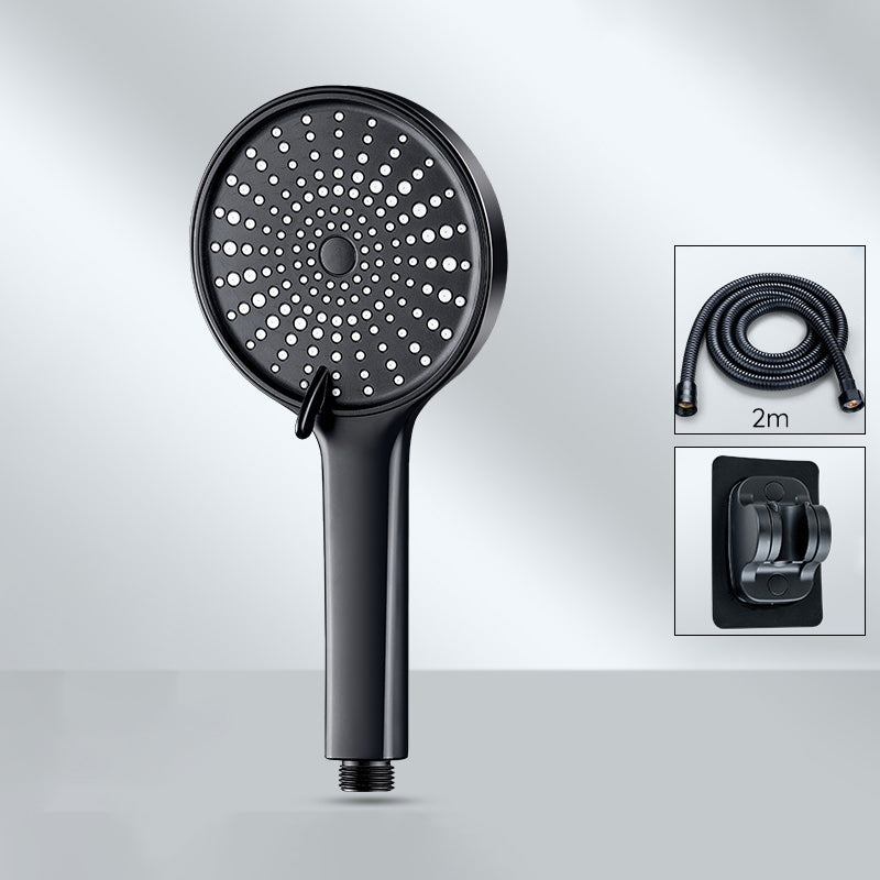 Lisslune | Contemporary Round Shower Head Pure Color Hand Shower