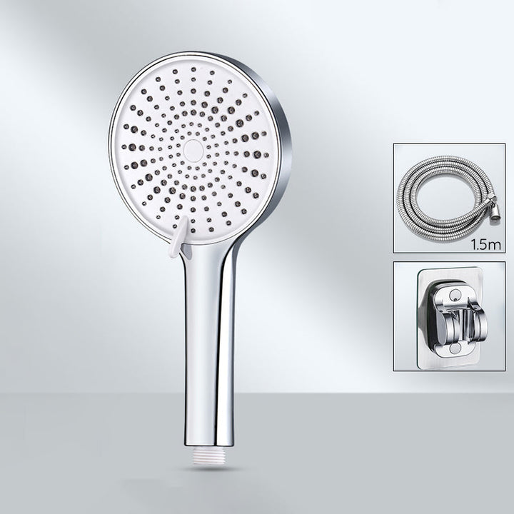 Lisslune | Contemporary Round Shower Head Pure Color Hand Shower