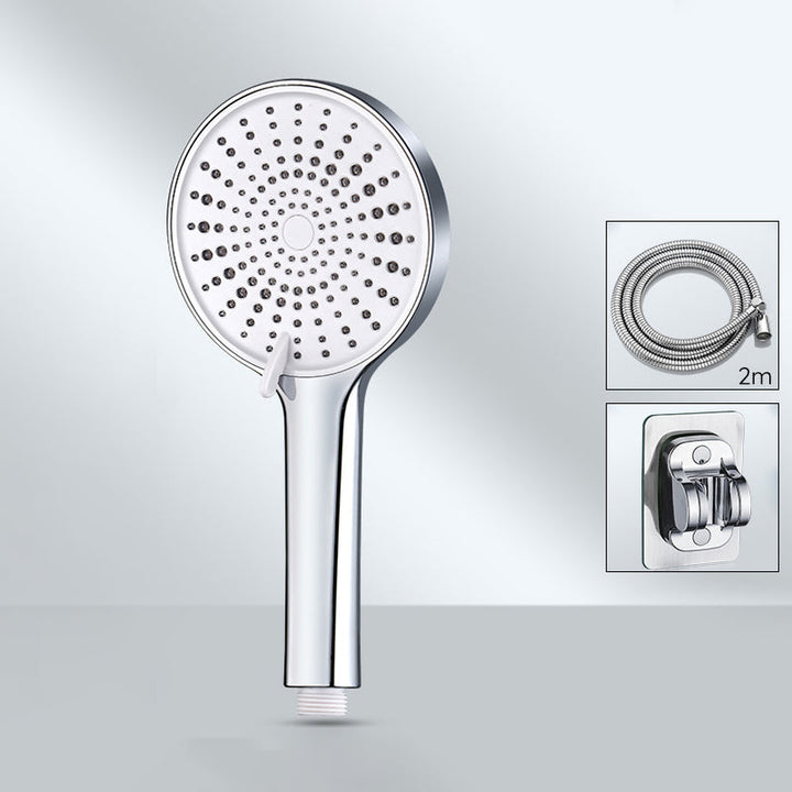 Lisslune | Contemporary Round Shower Head Pure Color Hand Shower