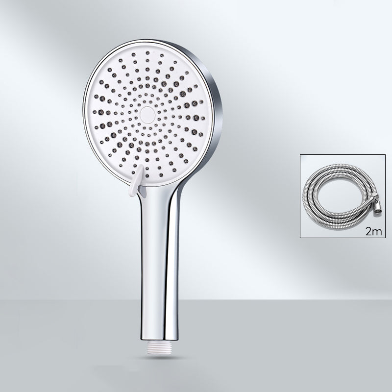 Lisslune | Contemporary Round Shower Head Pure Color Hand Shower