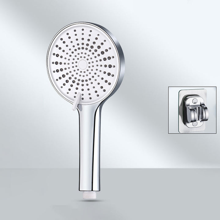 Lisslune | Contemporary Round Shower Head Pure Color Hand Shower