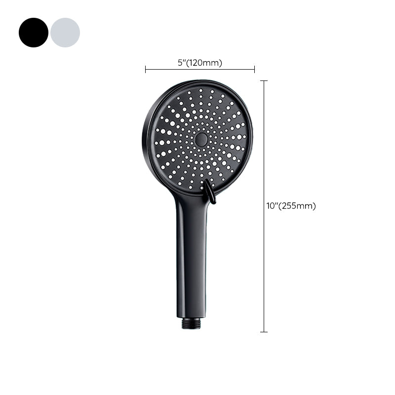 Lisslune | Contemporary Round Shower Head Pure Color Hand Shower