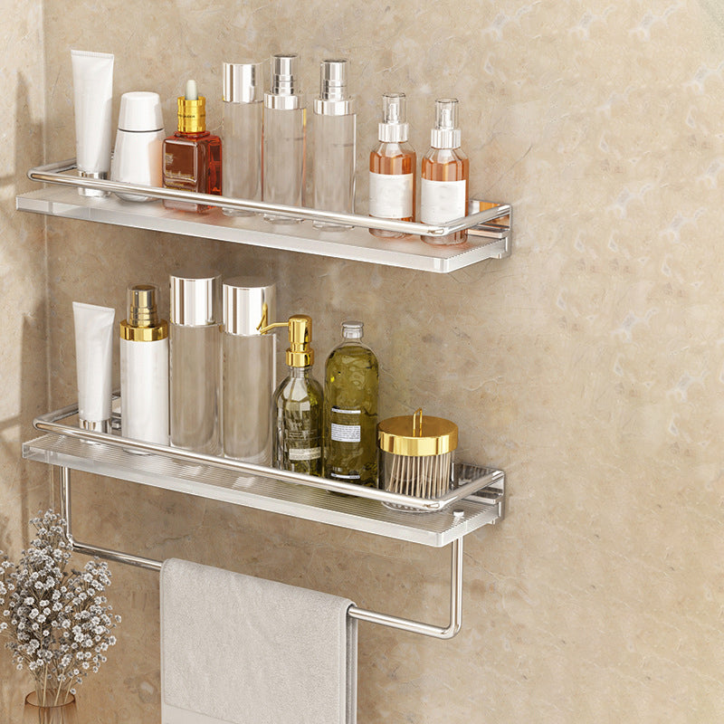 Lisslune | Modern Silver/Gold Bathroom Hardware Set Bathroom Shelf Bathroom Set