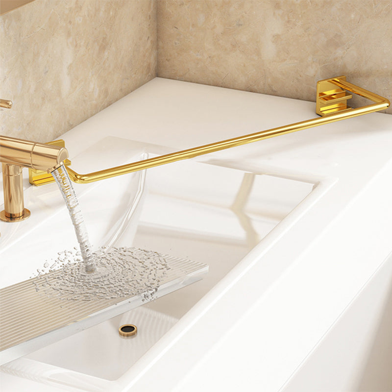 Lisslune | Modern Silver/Gold Bathroom Hardware Set Bathroom Shelf Bathroom Set