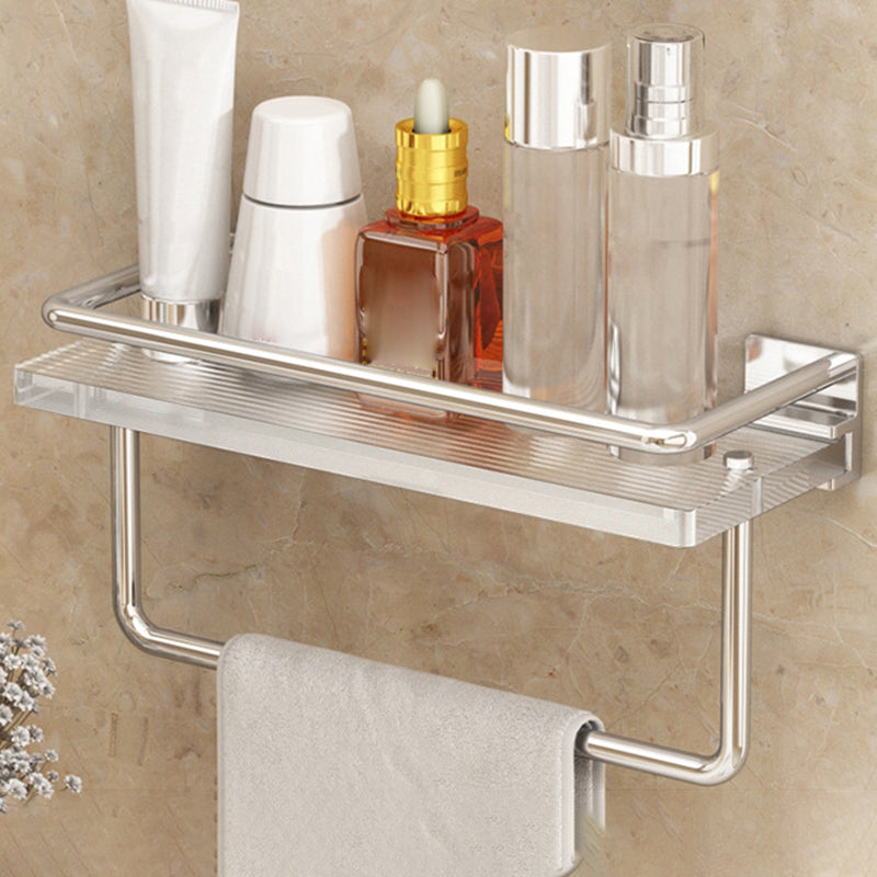 Lisslune | Modern Silver/Gold Bathroom Hardware Set Bathroom Shelf Bathroom Set